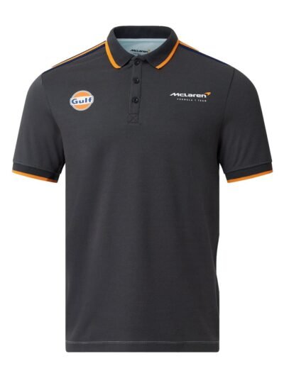 McLaren Black Polo Shirt Men's – F1 Lifestyle Wear