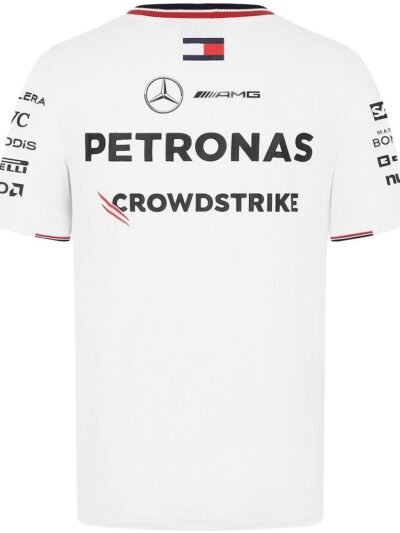 Mercedes F1 Team T-Shirt WHITE for Men – Official AMG Petronas Apparel
