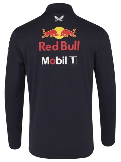Unisex Red Bull Racing Navy Replica Full-Zip Softshell Jacket
