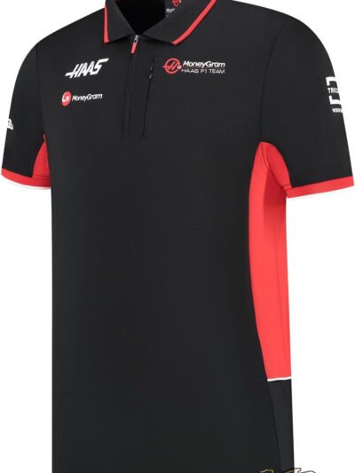 Buy Haas Racing F1 2024 Men’s Fitted Team Polo Black – CMC Motorsports