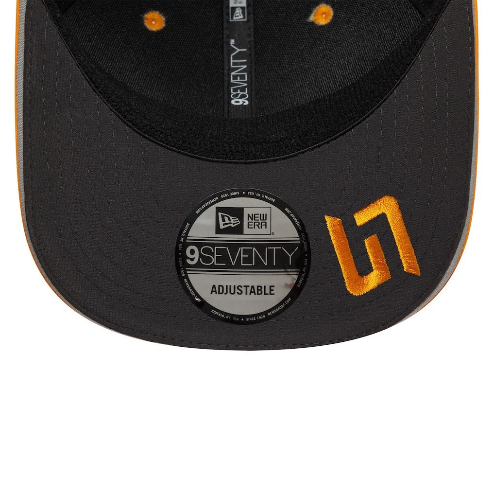 close-up mclaren lando norris ln4 embroidery papaya 9seventy cap
