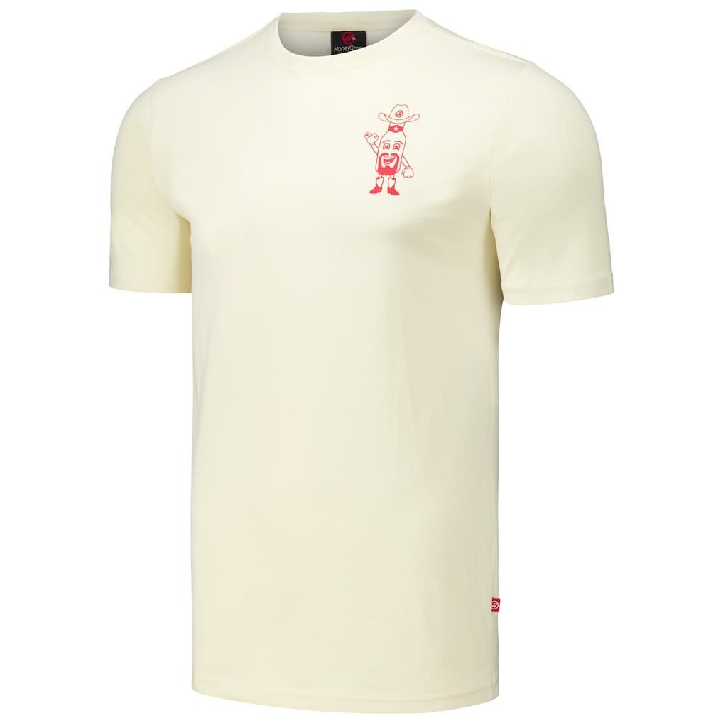 Men's Cream Haas F1 Team Hot Sauce T-Shirt – Buy Online at 4RACING2.AE