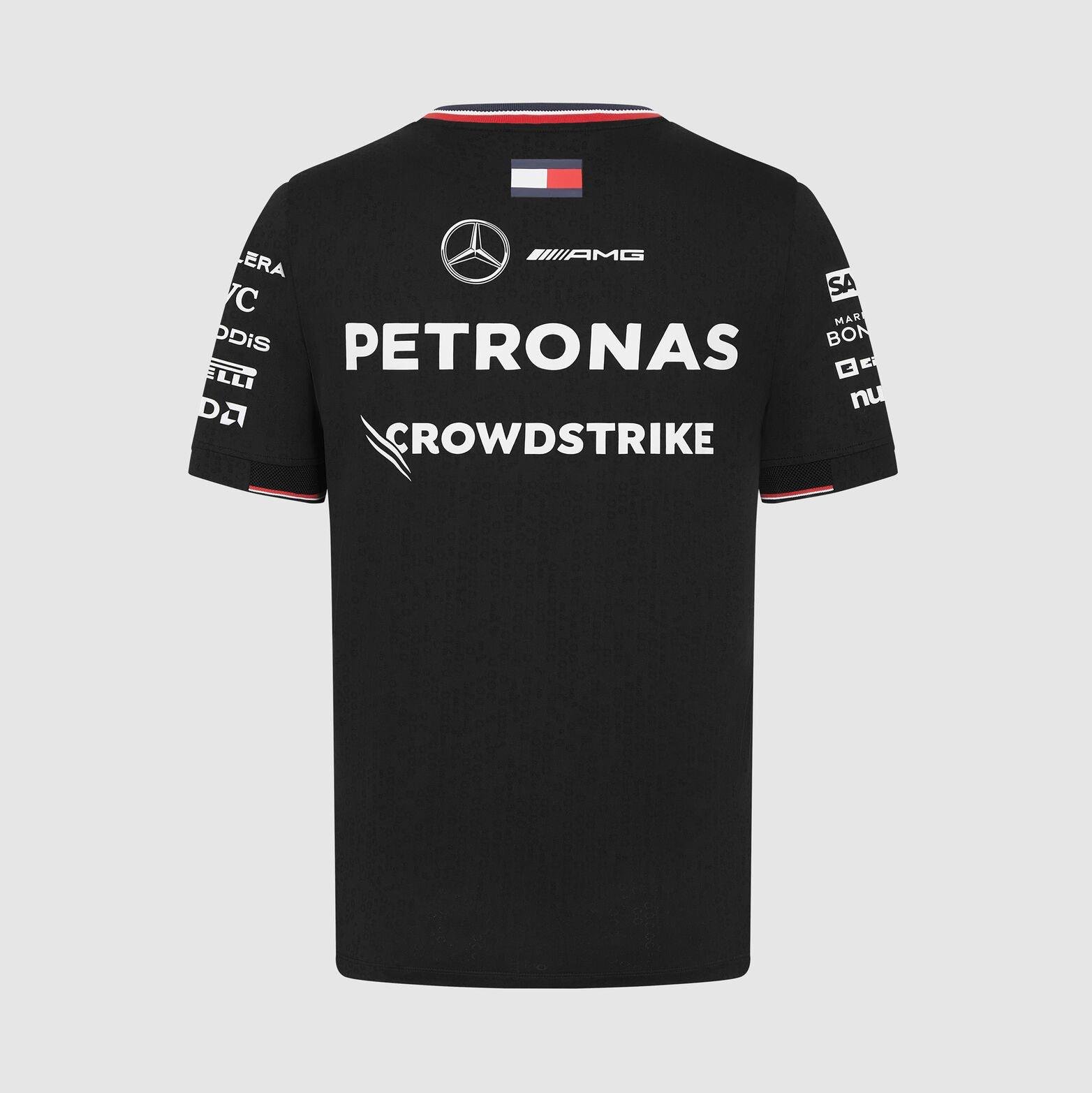 Mercedes AMG Petronas T-Shirt Men’s Black – Official Formula 1 Teamwear