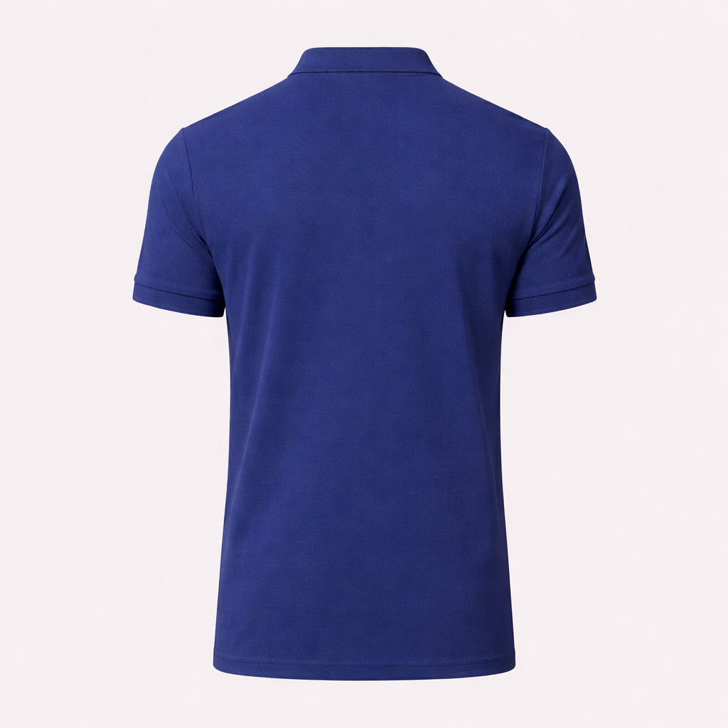 Le Mans 24 Hours Men's Heritage Logo Tri-Color Polo- Navy/Black