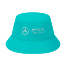 Mercedes AMG Petronas F1 Bucket Hat with 3D Team Logo – Teal