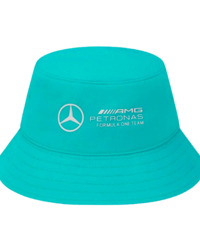 Mercedes AMG Petronas F1 Bucket Hat with 3D Team Logo – Teal