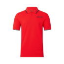 Red Bull Racing F1 Core Logo Polo - Flame Scarlet