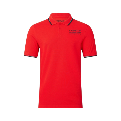 Red Bull Racing F1 Core Logo Polo - Flame Scarlet