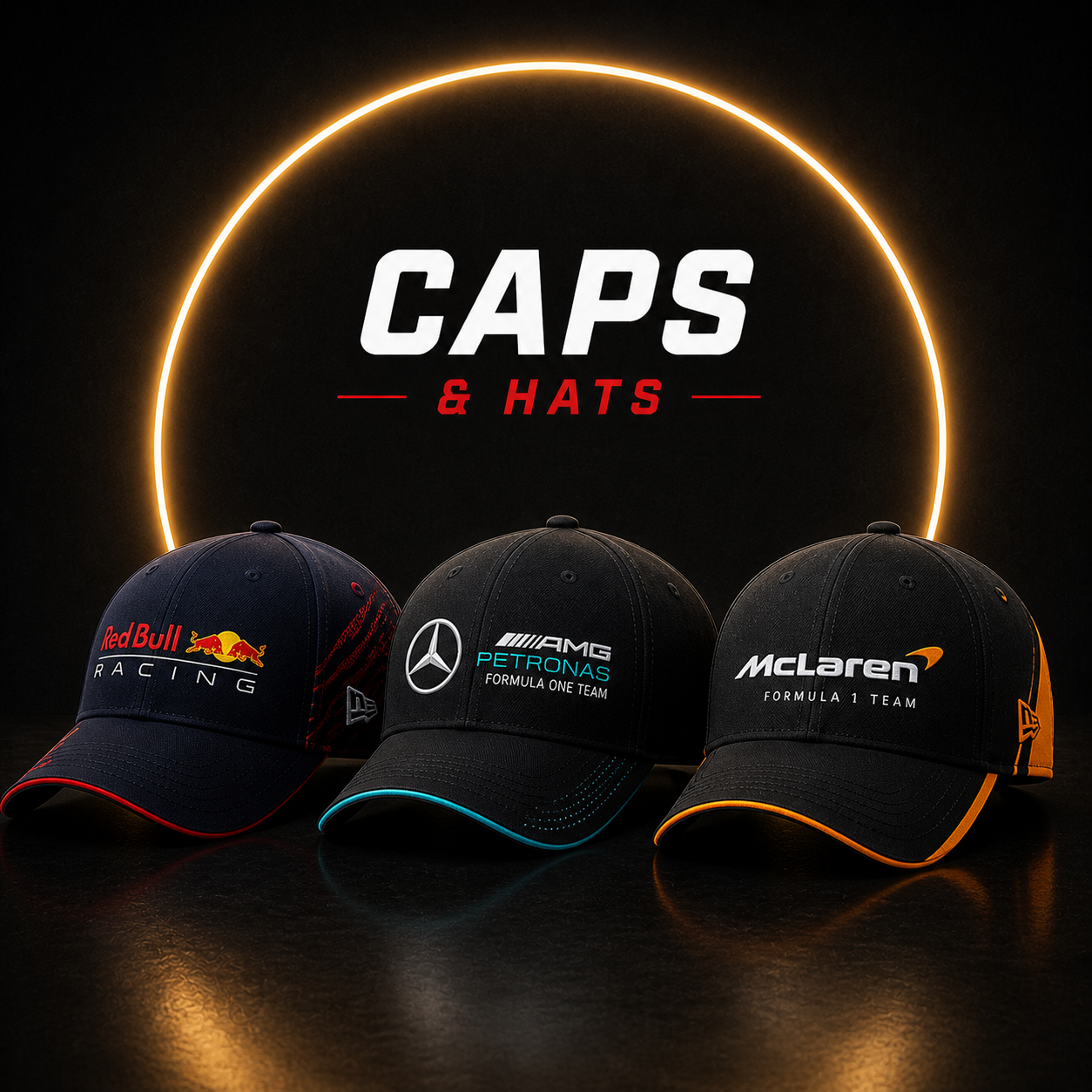 F1 Caps & Hats Merchandise